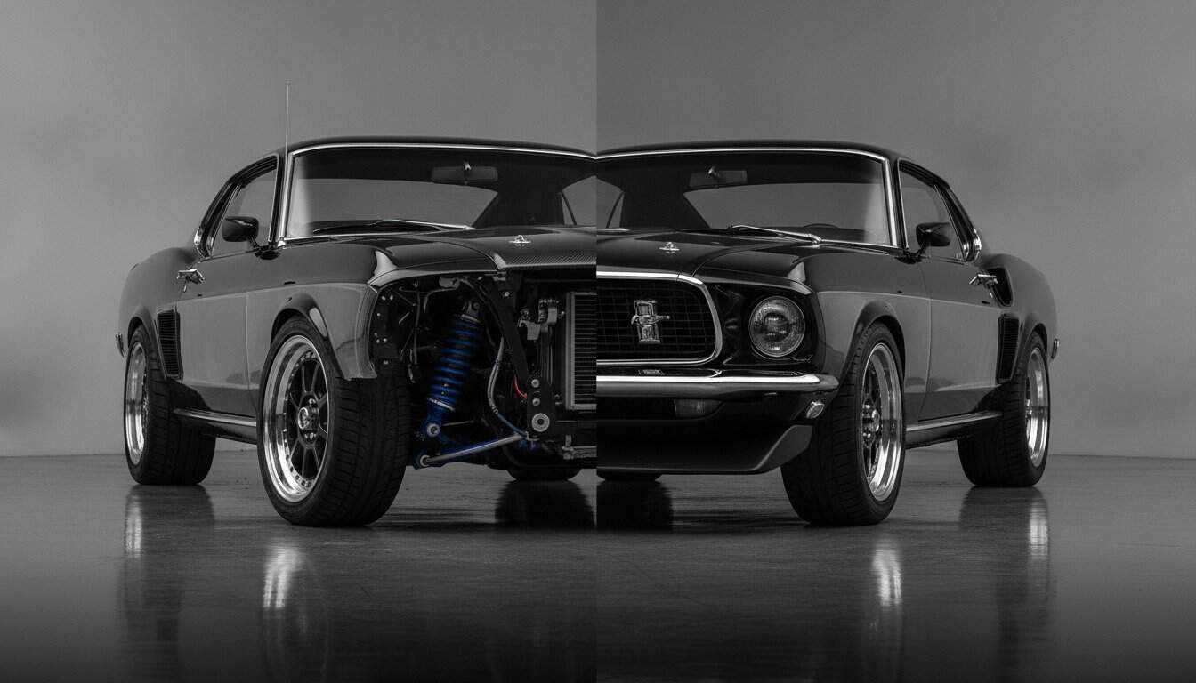 Coilover vs Air Suspension: Choosing the Right Stance for Your Restomod