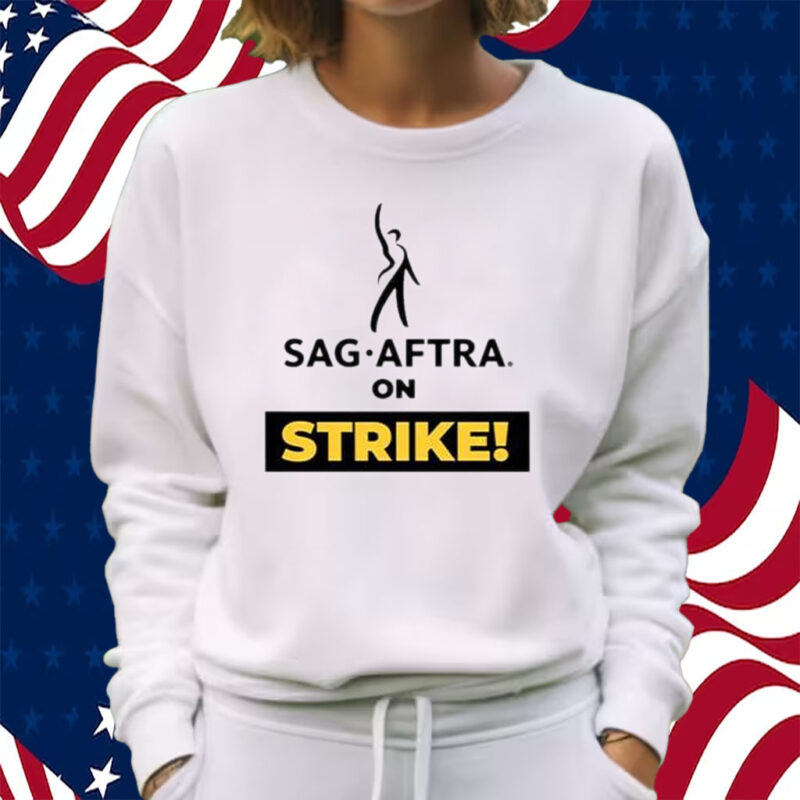 Margot Robbie Sag Aftra On Strike T-Shirt Sweatshirt