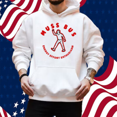 Nicole Musselman Wearing Muss Bus Energy Effort Enthusiasm Shirt Hoodie