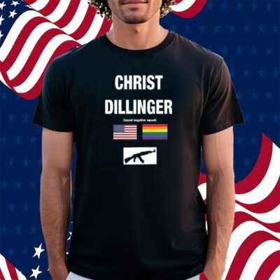 Christ Dillinger Based Negative Squad Shadow Wizard Negative Shirt