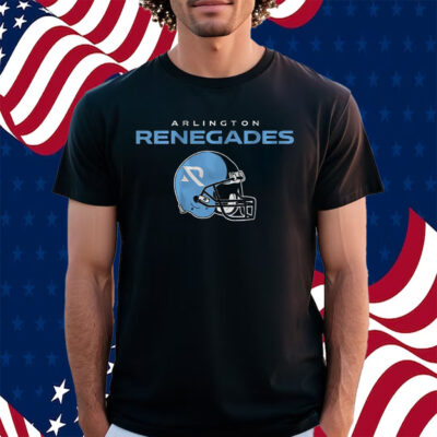 Arlington Renegades Ufl Vintage Helmet Shirt