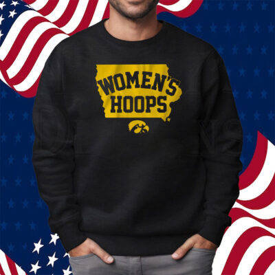 IOWA BASKETBALL WOMEN'S HOOPS SHIRT SWEATSHIRT
