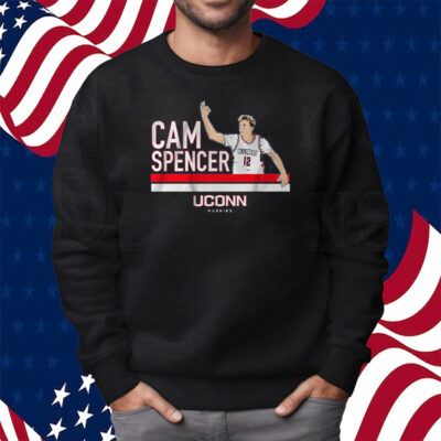 Uconn Basketball Cam Spencer Signature Pose T-Shirt Sweatshirt