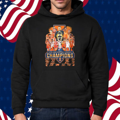2024 Big Ten Mens Basketball Tournament Champions Illinois Fighting Illini T-Shirt Hoodie
