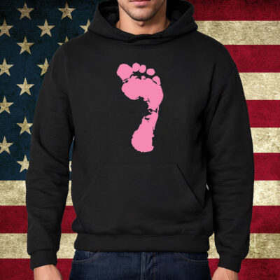 Big Pink Foot Get Up On Ya Good Foo Shirt Hoodie
