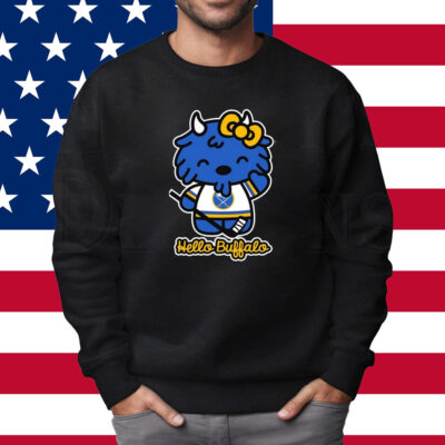 Hello Buffalo Hockey Shirt Sweatshirt