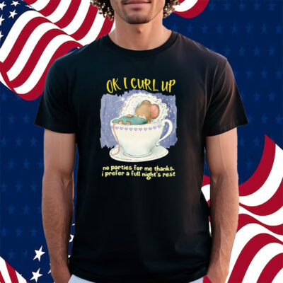 No Parties For Me Thanks Chunky Shirt