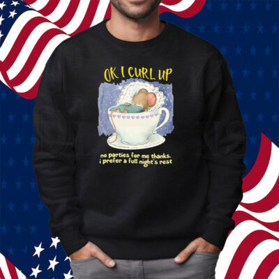 No Parties For Me Thanks Chunky Shirt