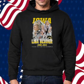 Iowa Thank You Coach Lisa Bluder 2000-2024 Thank You For The Memories Shirt Hoodie
