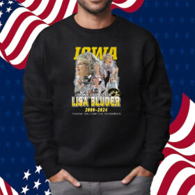 Iowa Thank You Coach Lisa Bluder 2000-2024 Thank You For The Memories Shirt Sweatshirt