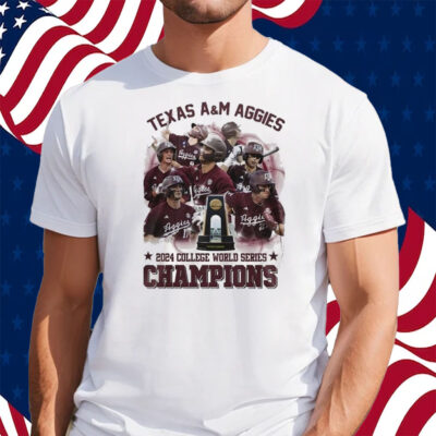 Personalized Texas A&M Aggies 2024 College World Series Champions Shirt