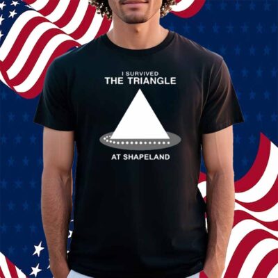I Survived The Triangle At Shapeland Shirt