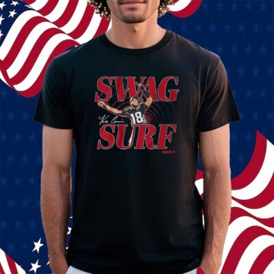 KIRK COUSINS SWAG SURF T-SHIRT