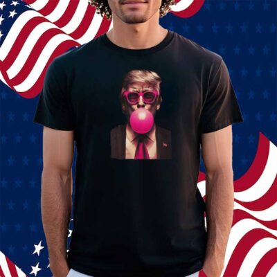 Anthony Raimondi Wearing The Trump Bubble Gum T-Shirt