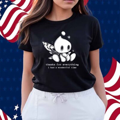 Mamono World Thanks For Everything I Had A Wonderful Time T-Shirt