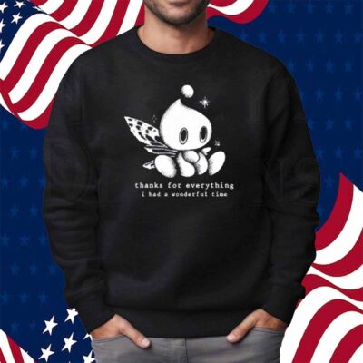 Mamono World Thanks For Everything I Had A Wonderful Time T-Shirt