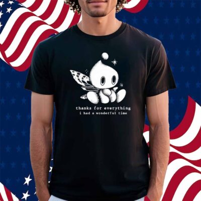 Mamono World Thanks For Everything I Had A Wonderful Time T-Shirt