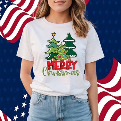 Sublimation Merry Christmas Shirt
