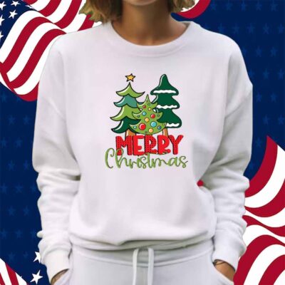 Sublimation Merry Christmas Shirt