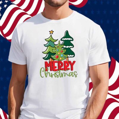 Sublimation Merry Christmas Shirt