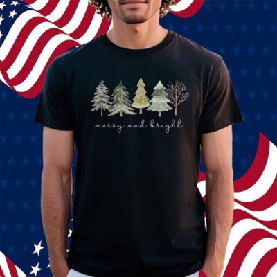 Tree Merry And Bright Shirt