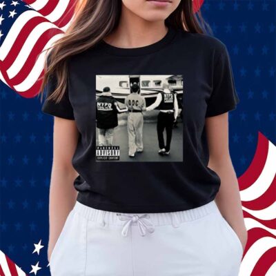 Limted Luigi Mangione Helicopter Pad With Police Album Cover Shirt