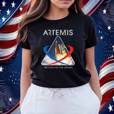 SpaceX NASA Artemis Rocket Launch Youth’s Shirt
