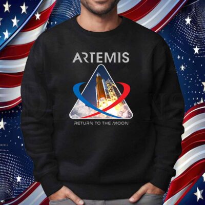 SpaceX NASA Artemis Rocket Launch Youth’s Shirt