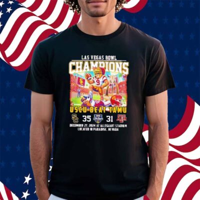 USC Trojans Beat Aggies Las Vegas Bowl Champions Shirt
