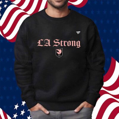 Angel City FC Fanatics Unisex LA Strong Fleece Pullover Shirt