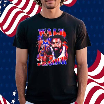Mitchell And Ness Walt Frazier Stats Graphic Shirt