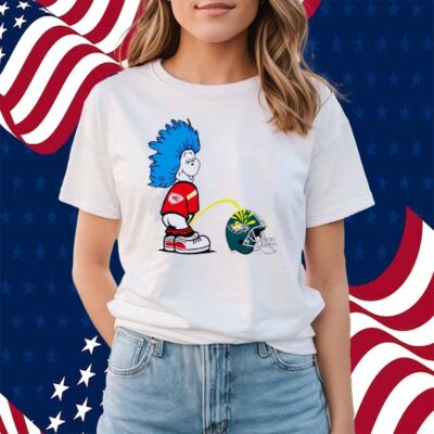 Thing One Kansas City Chiefs Piss On Philadelphia Eagles Shirt
