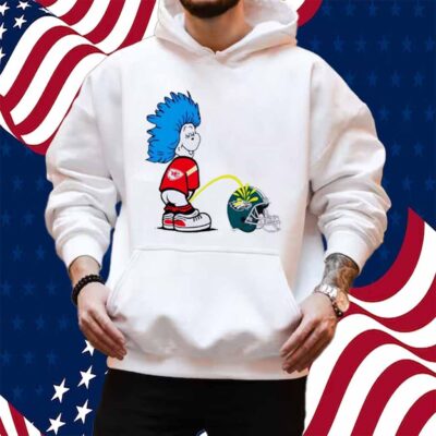 Thing One Kansas City Chiefs Piss On Philadelphia Eagles Shirt