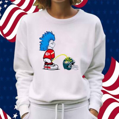 Thing One Kansas City Chiefs Piss On Philadelphia Eagles Shirt