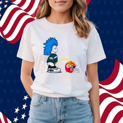 Thing One Philadelphia Eagles Piss On Kansas City Chiefs Shirt