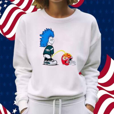 Thing One Philadelphia Eagles Piss On Kansas City Chiefs Shirt