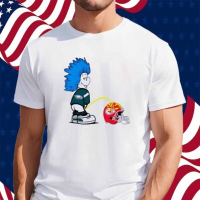 Thing One Philadelphia Eagles Piss On Kansas City Chiefs Shirt