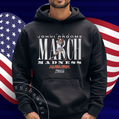 Auburn Basketball Johni Broome March Madness Shirt