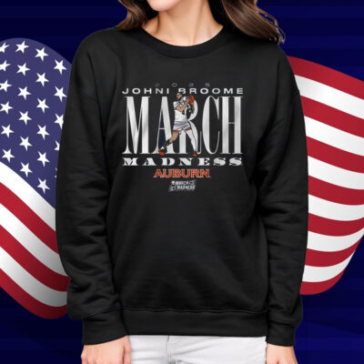 Auburn Basketball Johni Broome March Madness Shirt