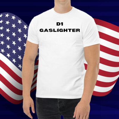 D1 Gaslighter White Shirt