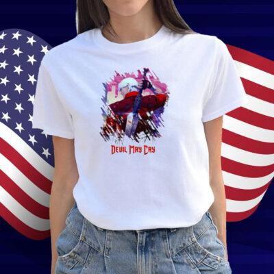 Devil May Cry Dante Oversized Faded Shirt