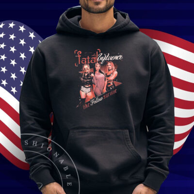 Official Fatal Influence Like Follow Survive Mineral Wash WWE 2025 Shirt