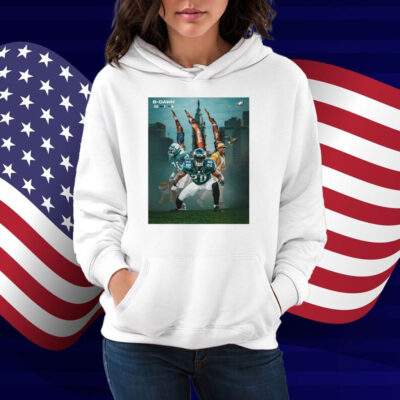 Official Philadelphia Eagles B-Dawk Brian Dawkins Sr Came In As A Tiger And Flew Into The Hall Of Fame Poster Shirt