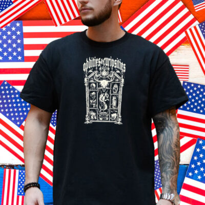 Official The Oddities And Curiosities Expo Curio Cabinet Shirt