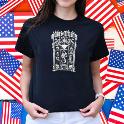 Official The Oddities And Curiosities Expo Curio Cabinet Shirt