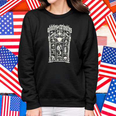 Official The Oddities And Curiosities Expo Curio Cabinet Shirt