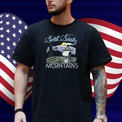 The Peanuts Snoopy x Great Smoky Mountains National Park Shirt