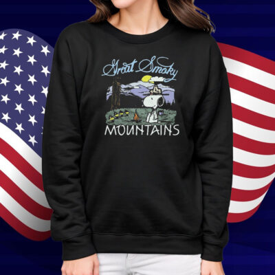 The Peanuts Snoopy x Great Smoky Mountains National Park Shirt