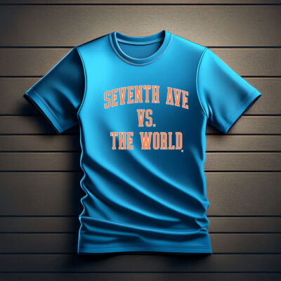 New York Basketball Seventh Ave vs the World Shirt