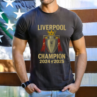 Vintage Liverpool 2025 Champions T-Shirt